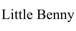 LITTLE BENNY trademark