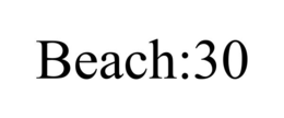 BEACH:30 trademark