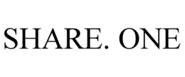 SHARE. ONE trademark