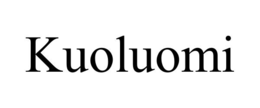 KUOLUOMI trademark