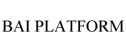 BAI PLATFORM trademark