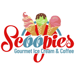 SCOOPIES GOURMET ICE CREAM & COFFEE trademark