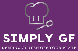 SIMPLY GF KEEPING GLUTEN OFF YOUR PLATE trademark