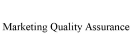 MARKETING QUALITY ASSURANCE trademark