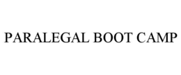 PARALEGAL BOOT CAMP trademark