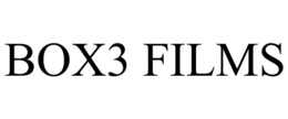 BOX3 FILMS trademark