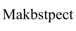 MAKBSTPECT trademark