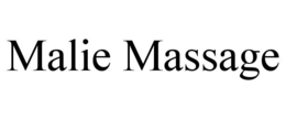 MALIE MASSAGE trademark