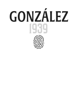 GONZÁLEZ 1939 trademark