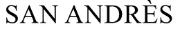SAN ANDRÈS trademark