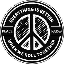PEACE PAK EVERYTHING IS BETTER WHEN WE ROLL TOGETHER trademark