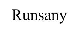 RUNSANY trademark