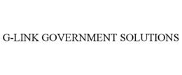 G-LINK GOVERNMENT SOLUTIONS trademark