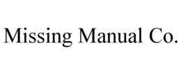 MISSING MANUAL trademark