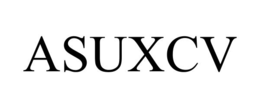 ASUXCV trademark
