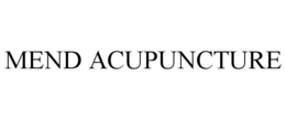 MEND ACUPUNCTURE trademark