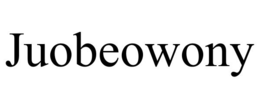 JUOBEOWONY trademark