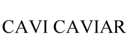 CAVI CAVIAR trademark