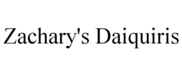 ZACHARY'S DAIQUIRIS trademark