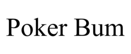 POKER BUM trademark