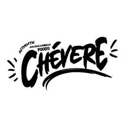 AUTHENTIC AMAZING CARIBBEAN FOODS CHÉVERE trademark