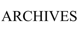 ARCHIVES trademark