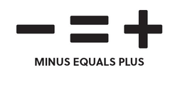 MINUS EQUALS PLUS - = + trademark