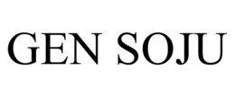 GEN SOJU trademark