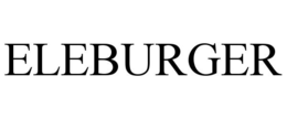 ELEBURGER trademark