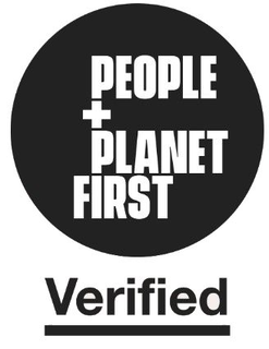 PEOPLE + PLANET FIRST VERIFIED trademark