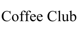 COFFEE CLUB trademark