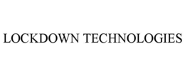 LOCKDOWN TECHNOLOGIES trademark
