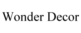 WONDER DECOR trademark