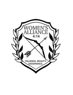 WOMEN'S ALLIANCE 4:14 VALIANCE. BEAUTY. ENDURANCE. trademark