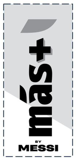 MÁS + BY MESSI trademark