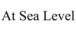 AT SEA LEVEL trademark