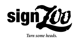 SIGNZOO TURN SOME HEADS. trademark