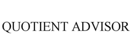 QUOTIENT ADVISOR trademark