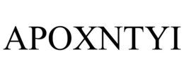 APOXNTYI trademark