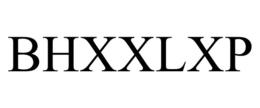 BHXXLXP trademark