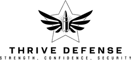 THRIVE DEFENSE STRENGTH, CONFIDENCE, SECURITY trademark