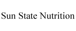 SUN STATE NUTRITION trademark