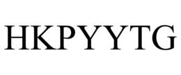 HKPYYTG trademark