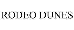 RODEO DUNES trademark