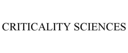 CRITICALITY SCIENCES trademark