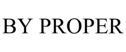 BY PROPER trademark