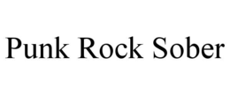 PUNK ROCK SOBER trademark