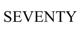 SEVENTY trademark