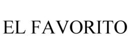 EL FAVORITO trademark