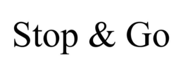 STOP & GO trademark